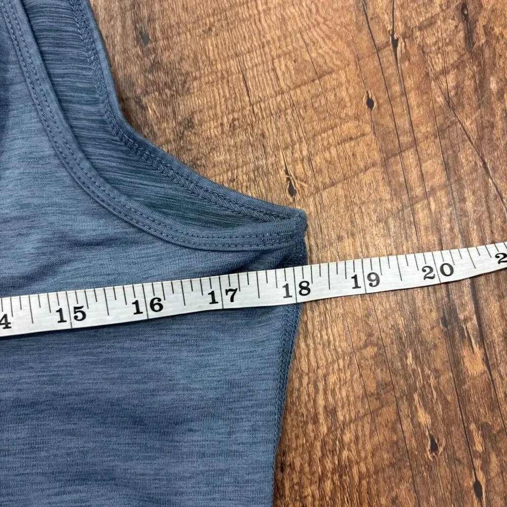 Women's Vuori Falls Jumpsuit in Light Azure Heather Blue Size M Soft $118 EUC